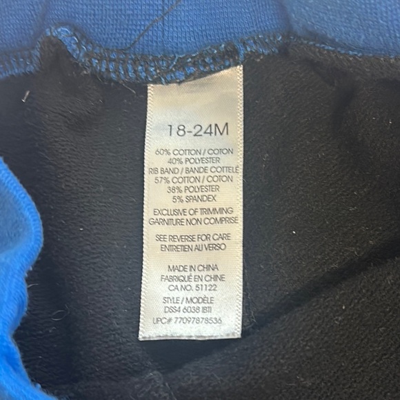 Disney - Black and Orange Joggers with Elastic Waistband and Tigger design - Picture 2 of 4